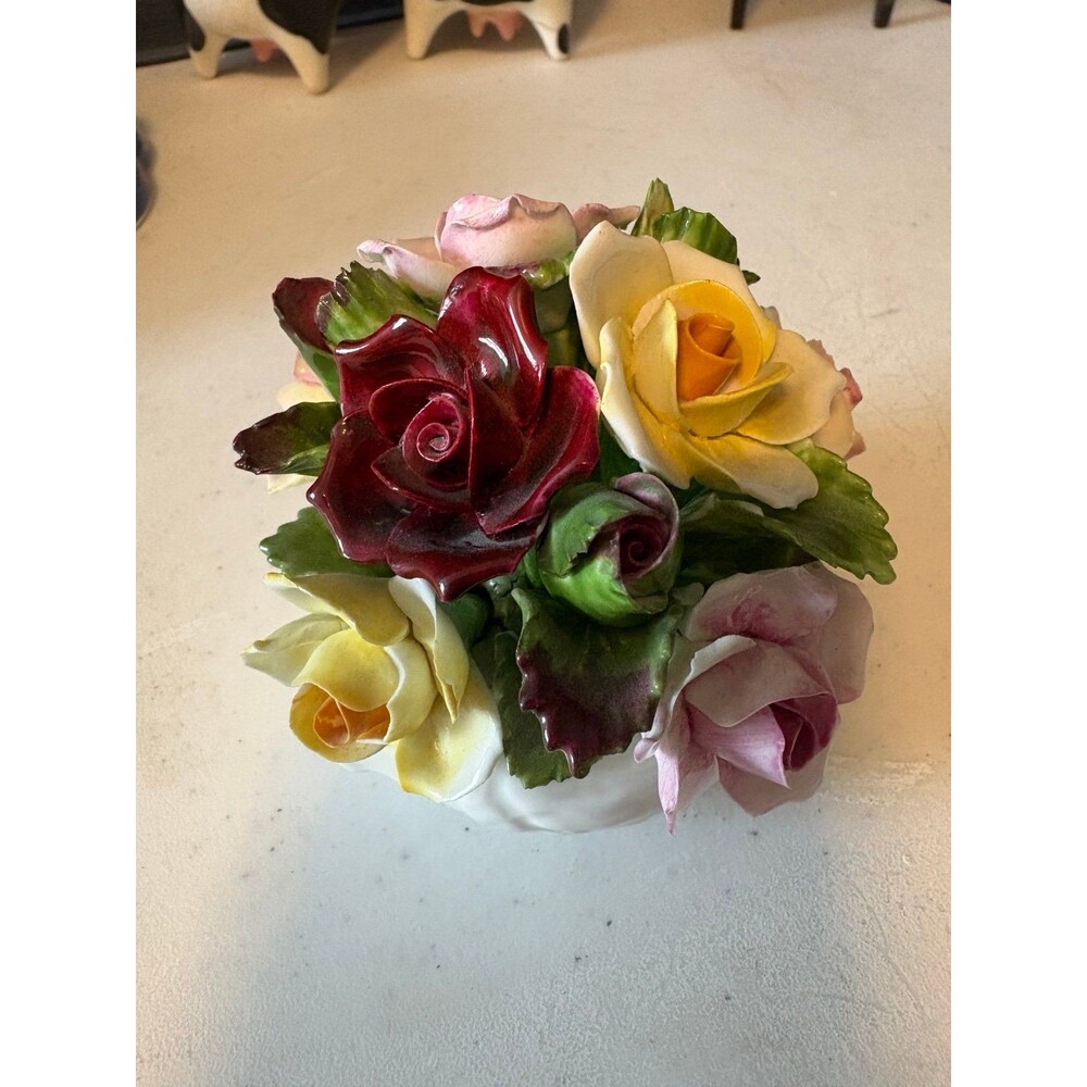 Ansley England Porcelain Rose Bouquet